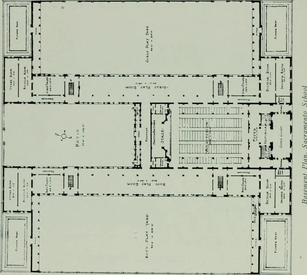 An illustration from The Architect & engineer of California and the Pacific Coast, 1905, leaf 73