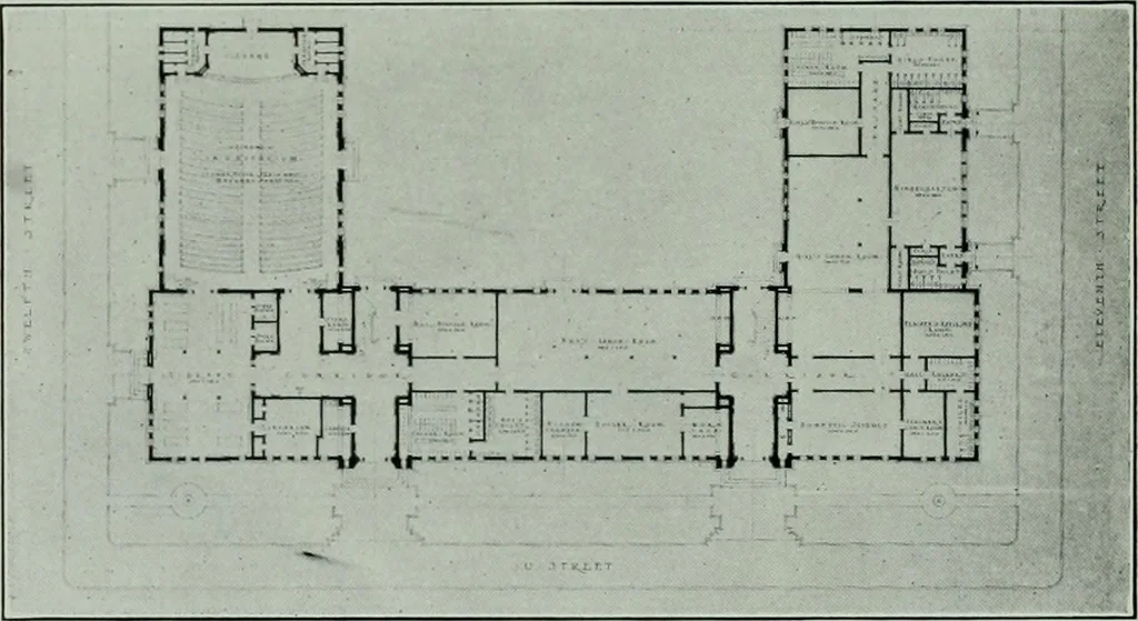 An illustration from The Architect & engineer of California and the Pacific Coast, 1905, leaf 77