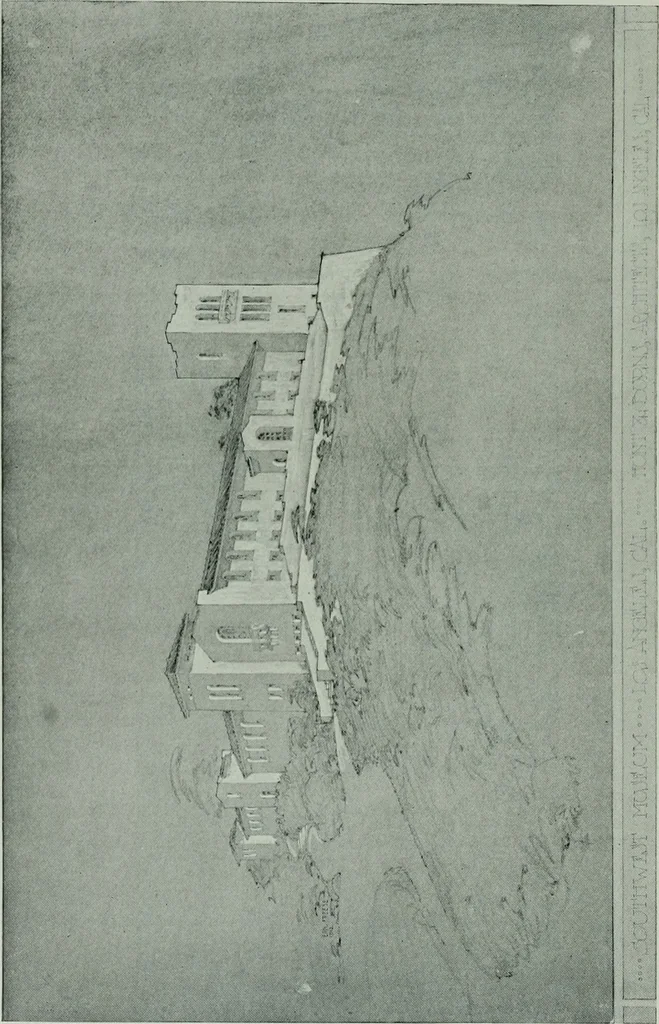 An illustration from The Architect & engineer of California and the Pacific Coast, 1905, leaf 83
