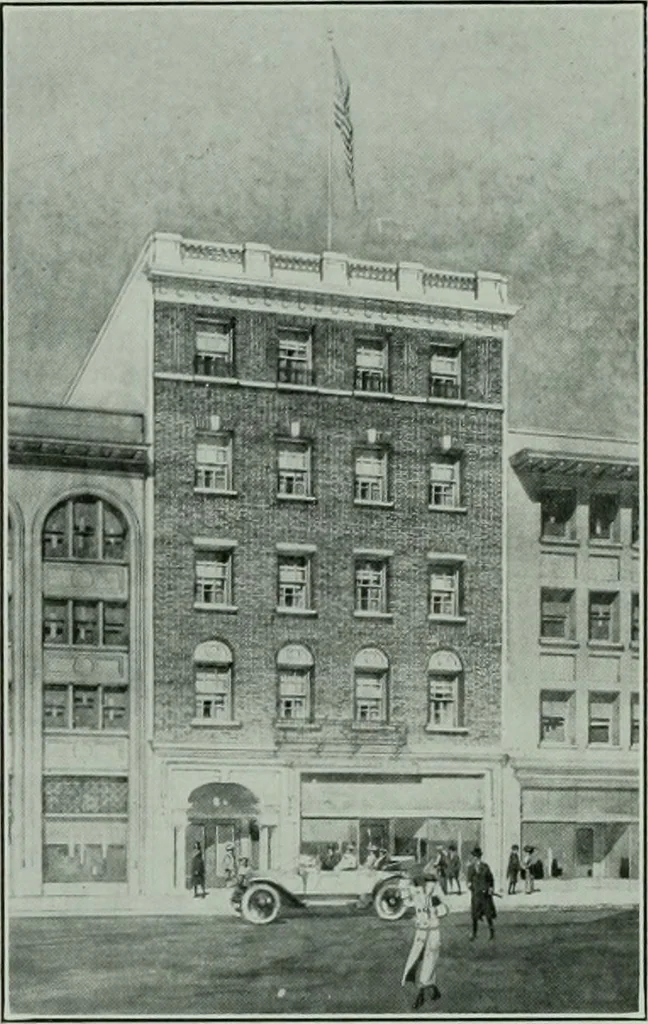 An illustration from The Architect & engineer of California and the Pacific Coast, 1905, leaf 87