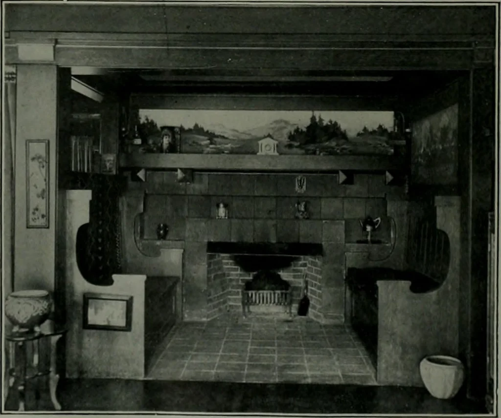 An illustration from The Architect & engineer of California and the Pacific Coast, 1905, leaf 115