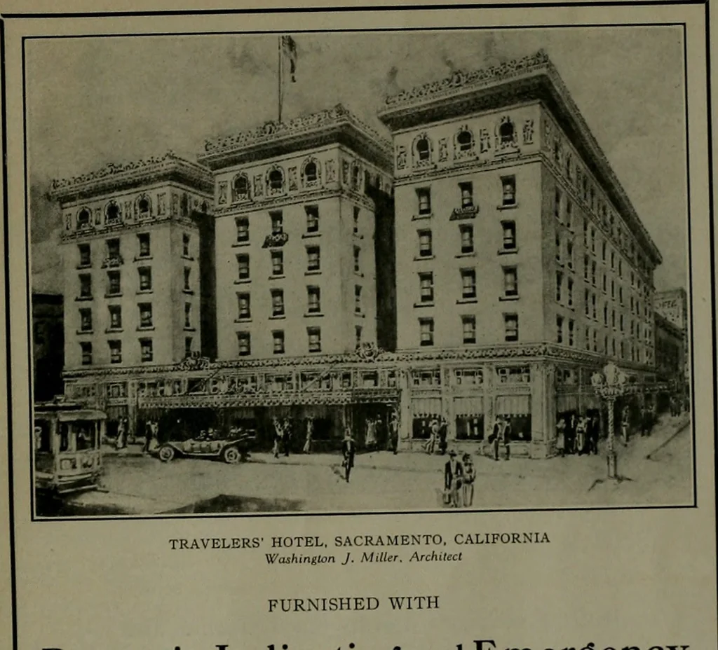 An illustration from The Architect & engineer of California and the Pacific Coast, 1905, leaf 12