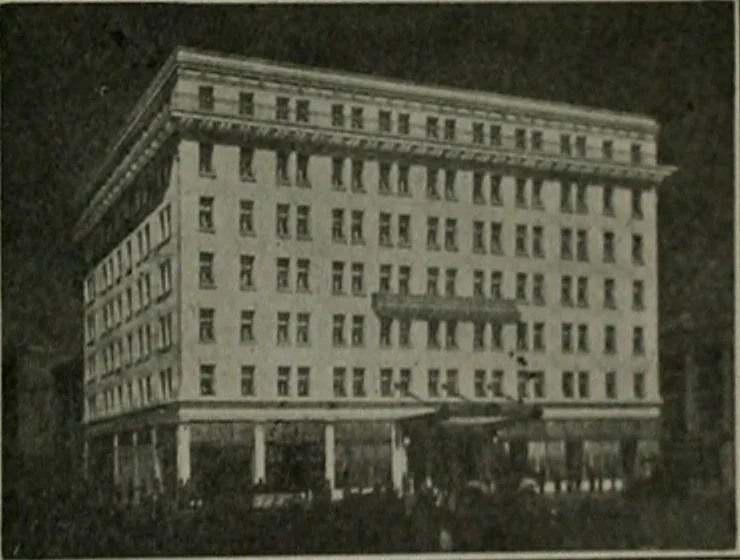 An illustration from The Architect & engineer of California and the Pacific Coast, 1905, leaf 146