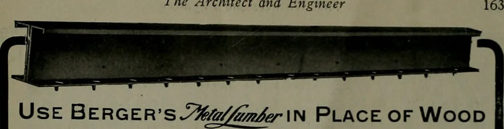 An illustration from The Architect & engineer of California and the Pacific Coast, 1905, leaf 170