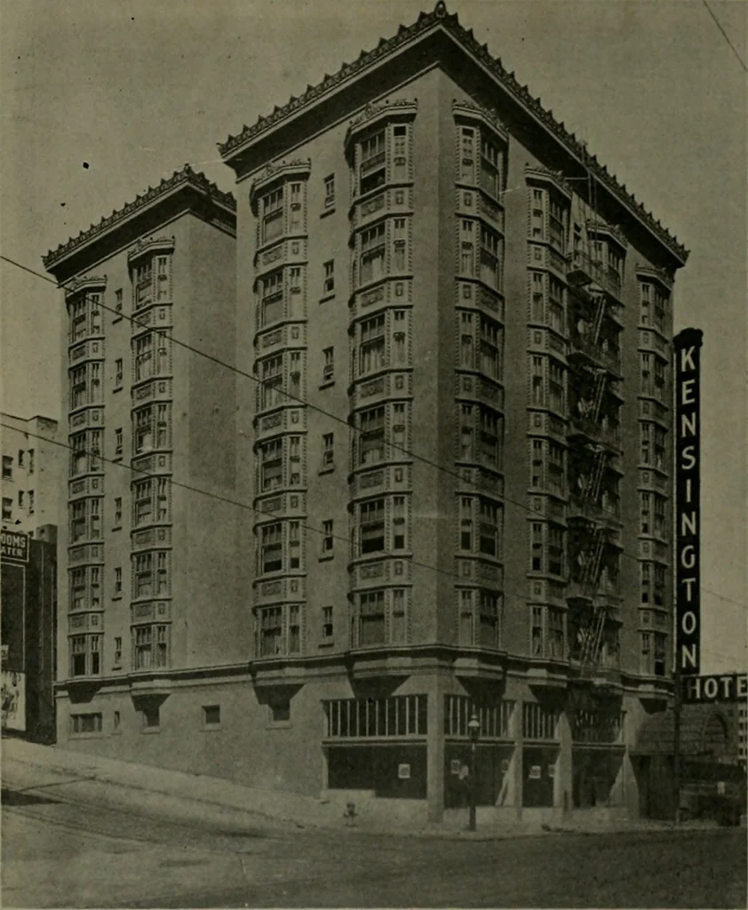 An illustration from The Architect & engineer of California and the Pacific Coast, 1905, leaf 184