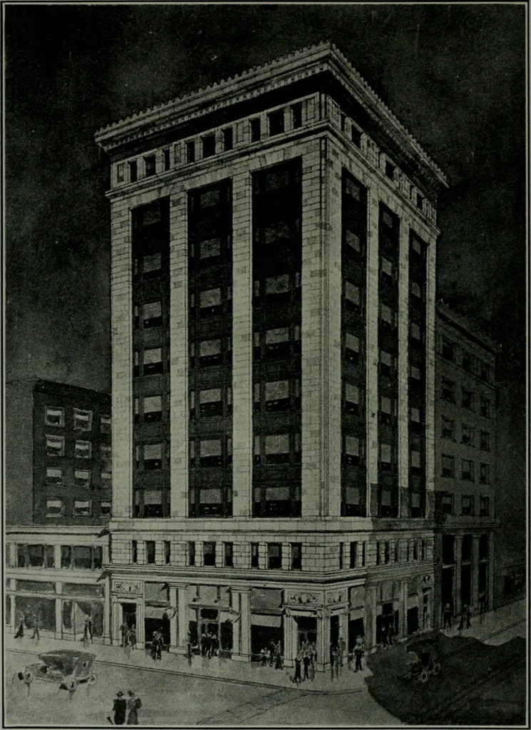 An illustration from The Architect & engineer of California and the Pacific Coast, 1905, leaf 229