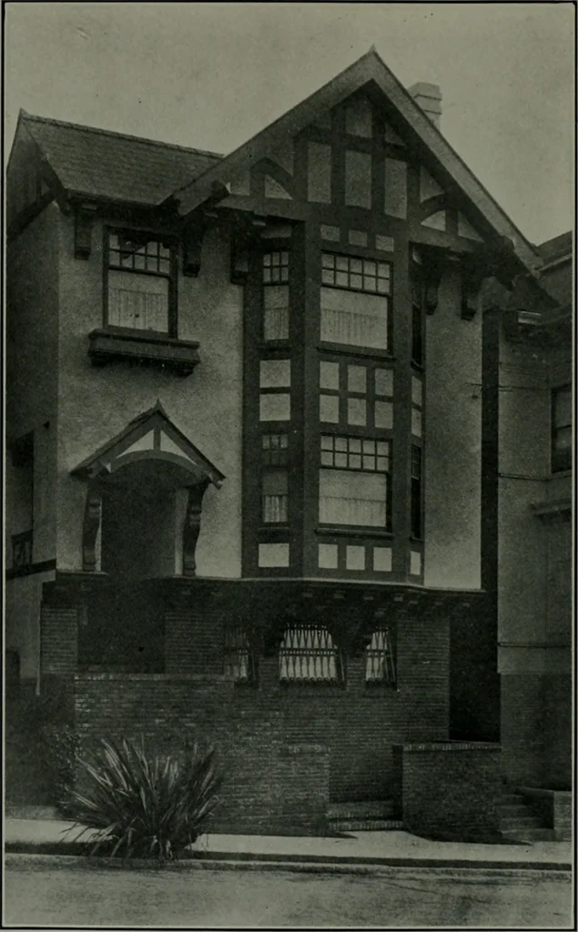 An illustration from The Architect & engineer of California and the Pacific Coast, 1905, leaf 233