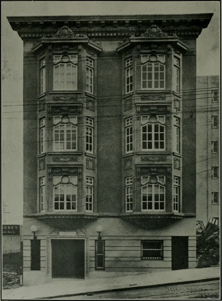 An illustration from The Architect & engineer of California and the Pacific Coast, 1905, leaf 237