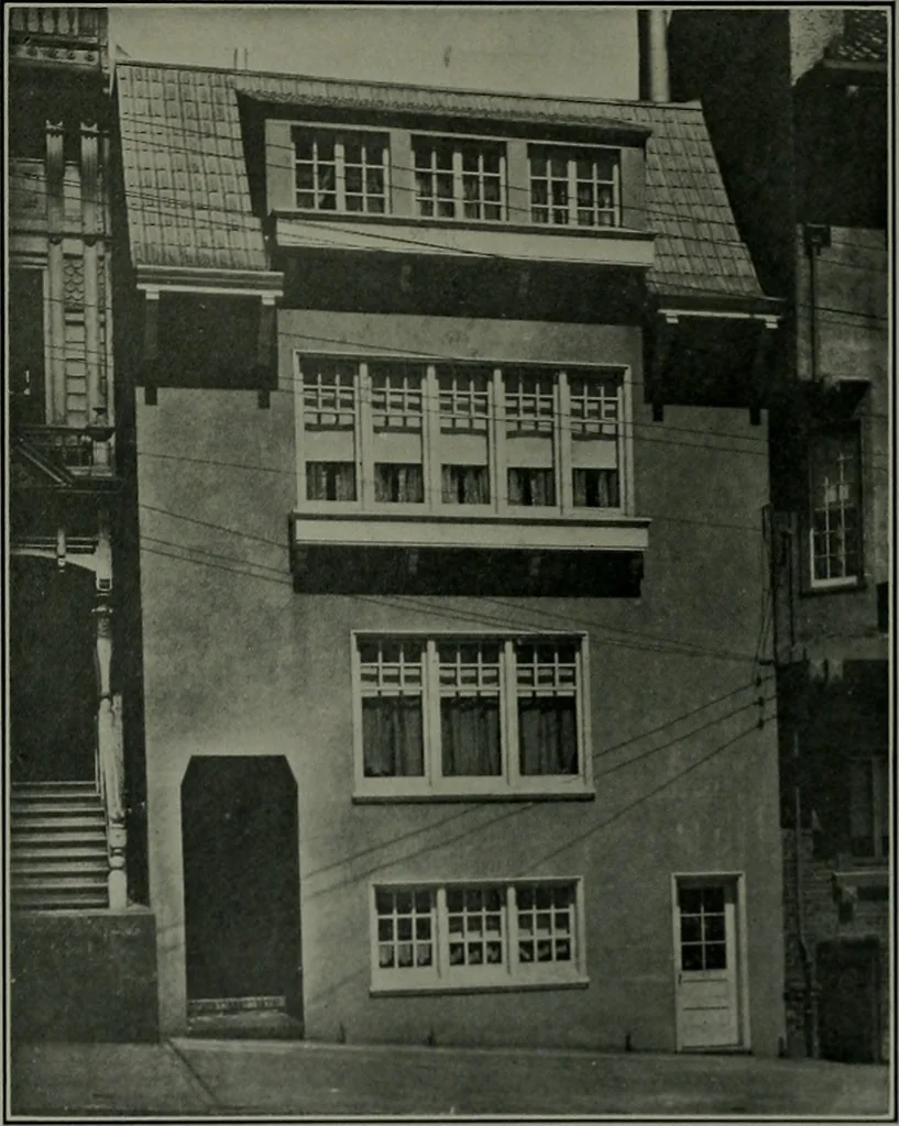 An illustration from The Architect & engineer of California and the Pacific Coast, 1905, leaf 238