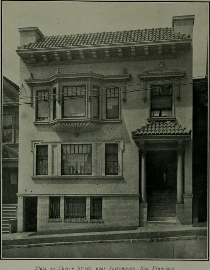 An illustration from The Architect & engineer of California and the Pacific Coast, 1905, leaf 240
