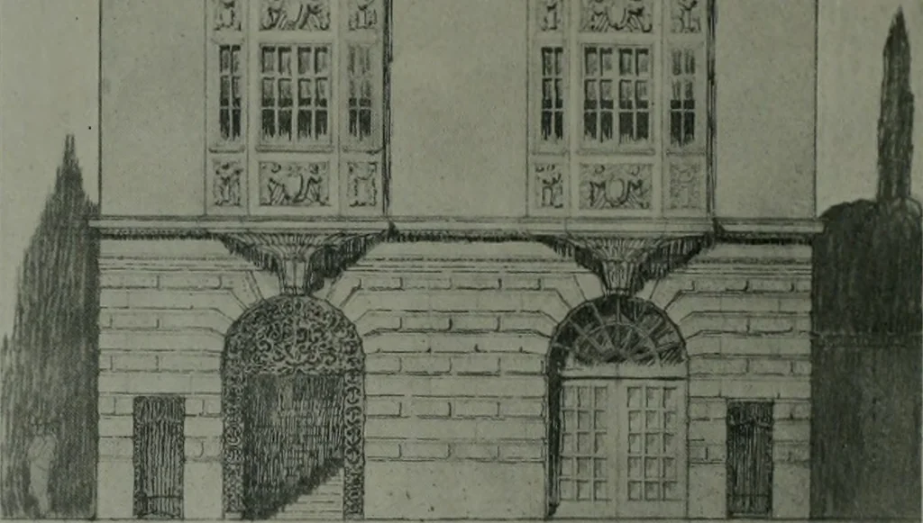 An illustration from The Architect & engineer of California and the Pacific Coast, 1905, leaf 241