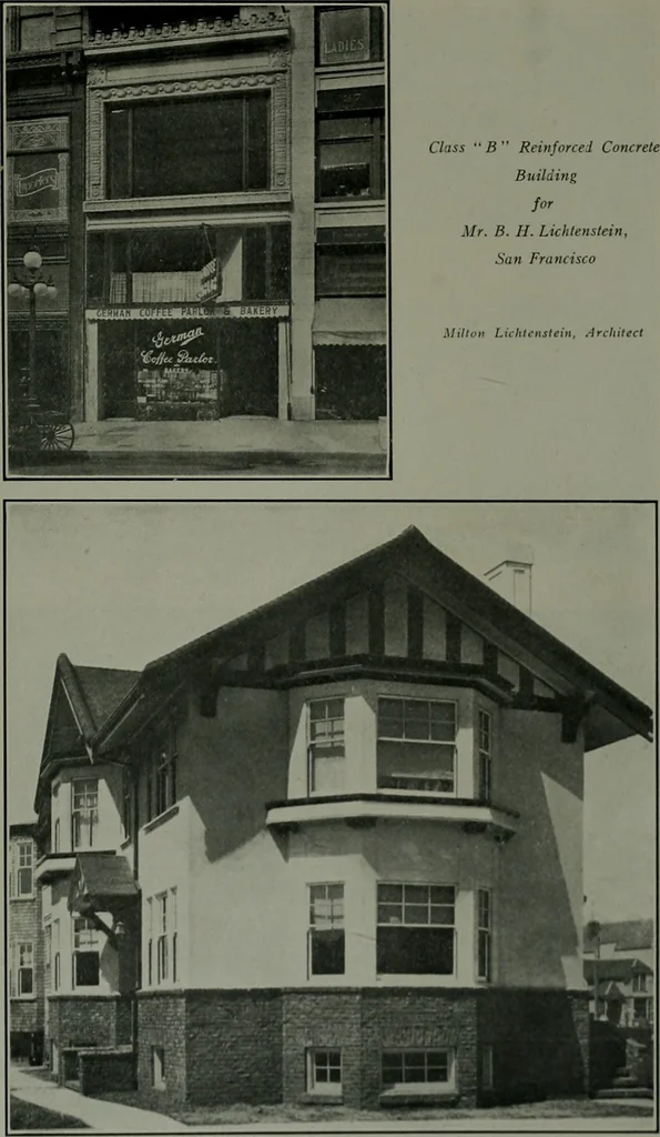 An illustration from The Architect & engineer of California and the Pacific Coast, 1905, leaf 242