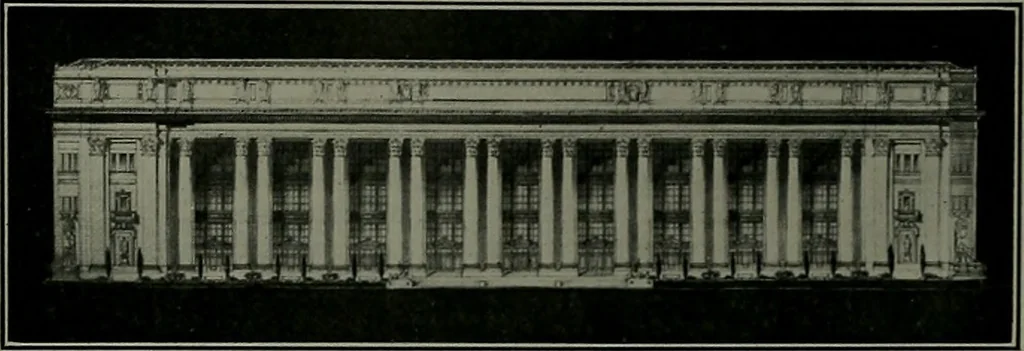 An illustration from The Architect & engineer of California and the Pacific Coast, 1905, leaf 244