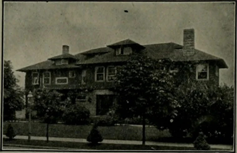 An illustration from The Architect & engineer of California and the Pacific Coast, 1905, leaf 25