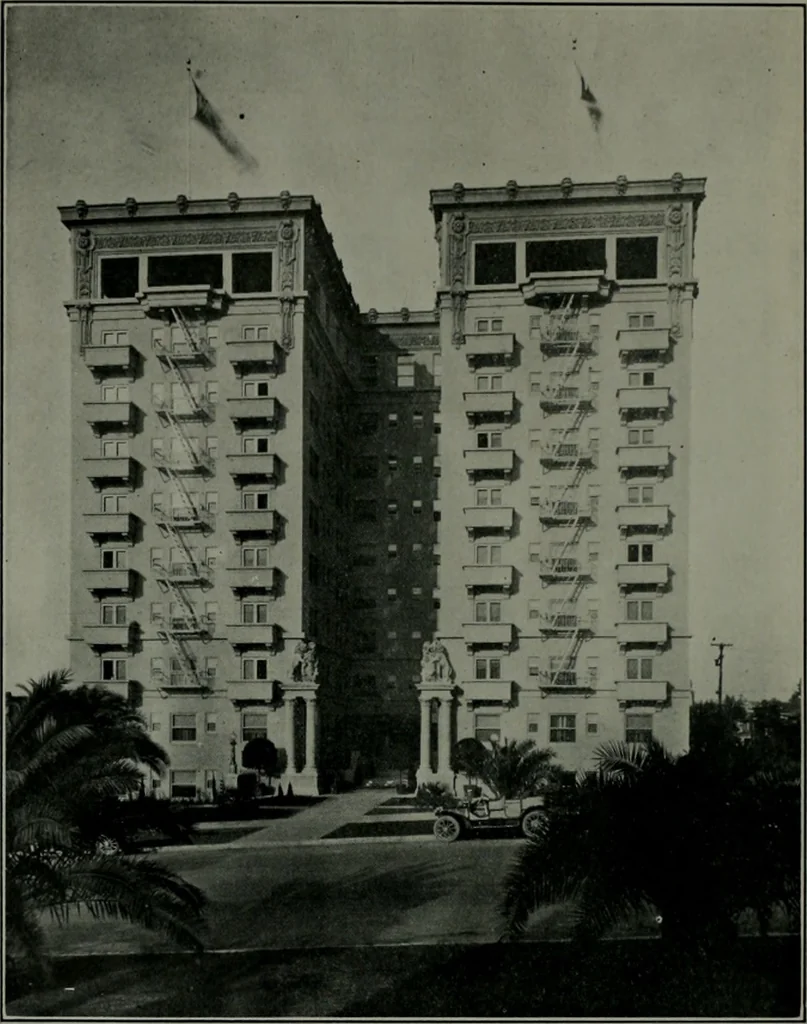 An illustration from The Architect & engineer of California and the Pacific Coast, 1905, leaf 253