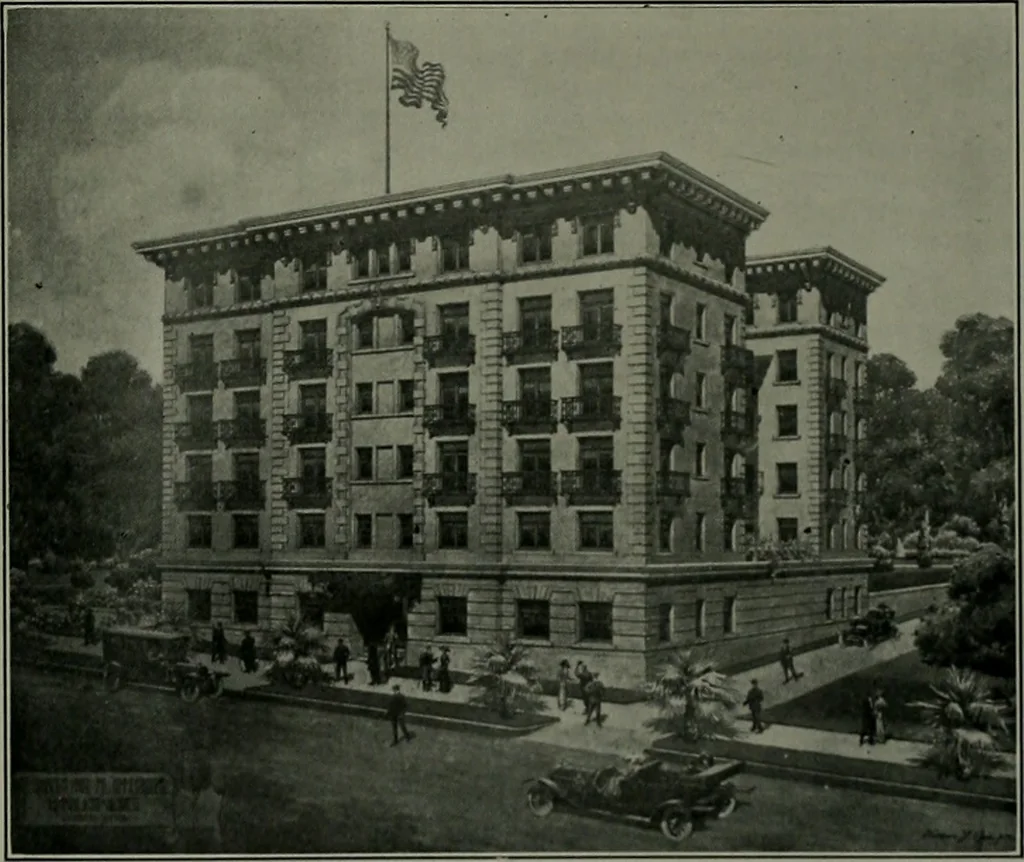 An illustration from The Architect & engineer of California and the Pacific Coast, 1905, leaf 256