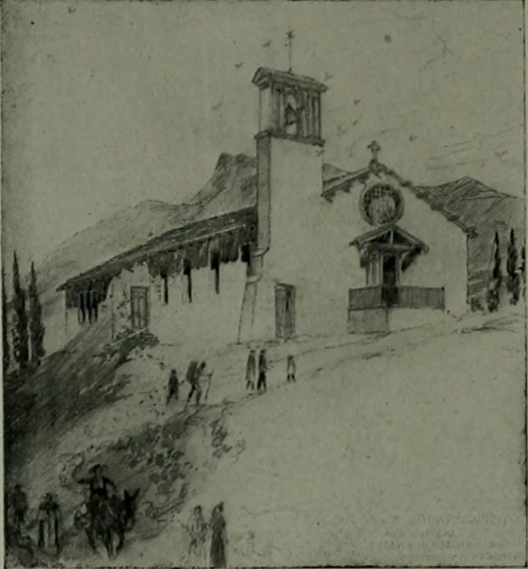 An illustration from The Architect & engineer of California and the Pacific Coast, 1905, leaf 266