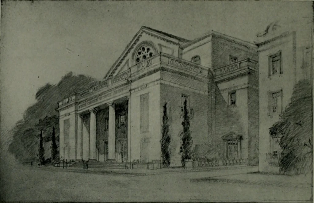 An illustration from The Architect & engineer of California and the Pacific Coast, 1905, leaf 275