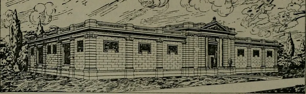 An illustration from The Architect & engineer of California and the Pacific Coast, 1905, leaf 318