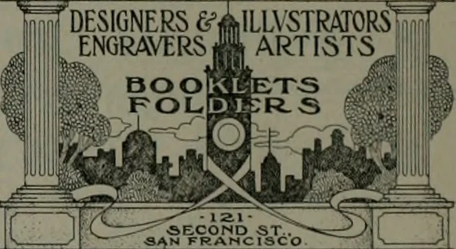 An illustration from The Architect & engineer of California and the Pacific Coast, 1905, leaf 353