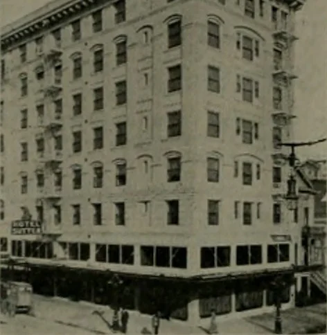 An illustration from The Architect & engineer of California and the Pacific Coast, 1905, leaf 37