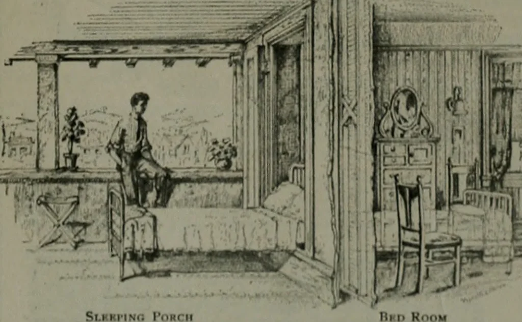 An illustration from The Architect & engineer of California and the Pacific Coast, 1905, leaf 396