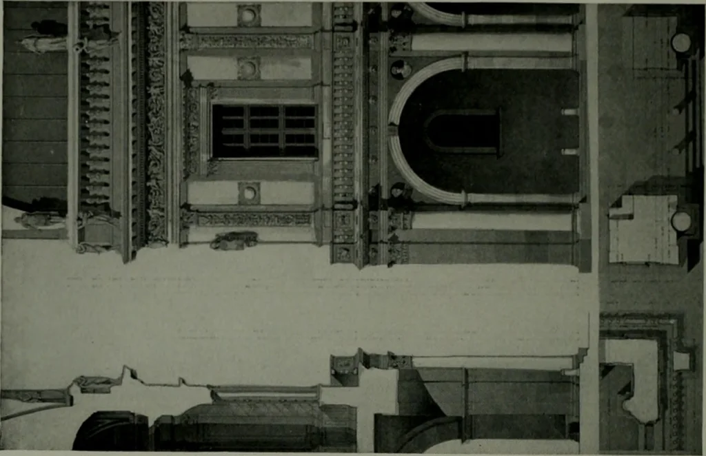 An illustration from The Architect & engineer of California and the Pacific Coast, 1905, leaf 411