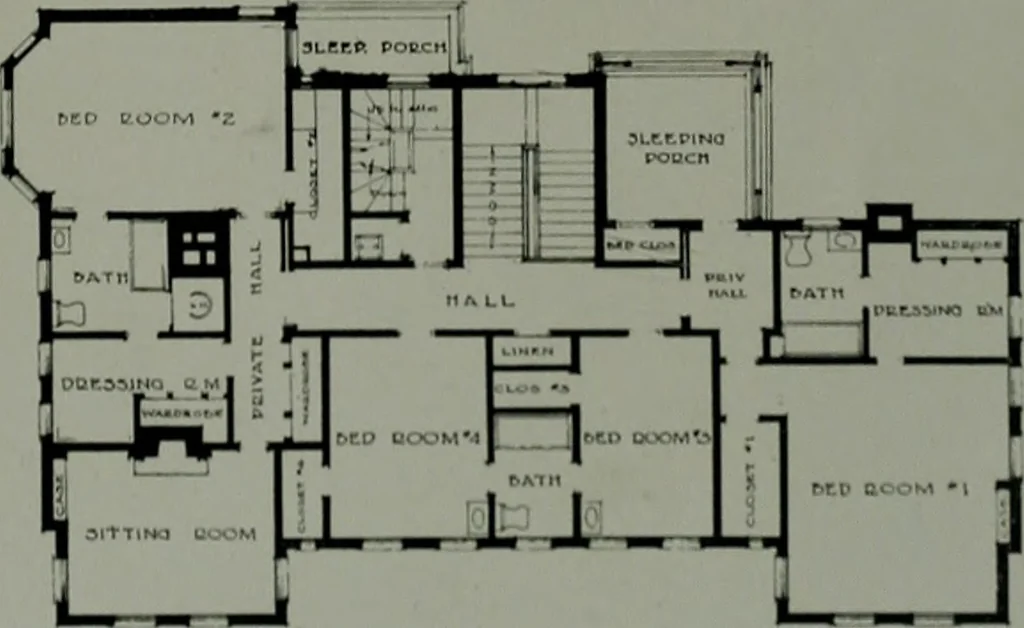 An illustration from The Architect & engineer of California and the Pacific Coast, 1905, leaf 418