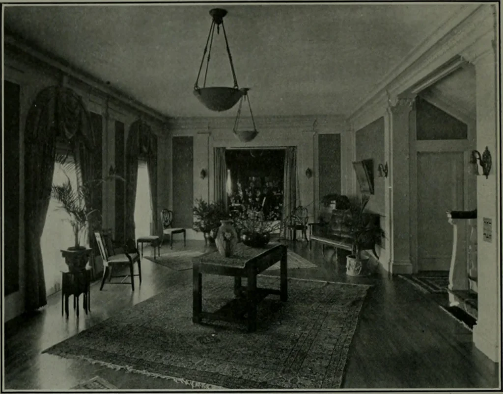 An illustration from The Architect & engineer of California and the Pacific Coast, 1905, leaf 419