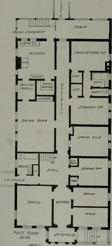 An illustration from The Architect & engineer of California and the Pacific Coast, 1905, leaf 437