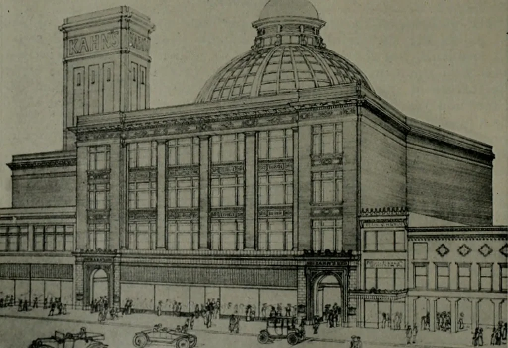 An illustration from The Architect & engineer of California and the Pacific Coast, 1905, leaf 467