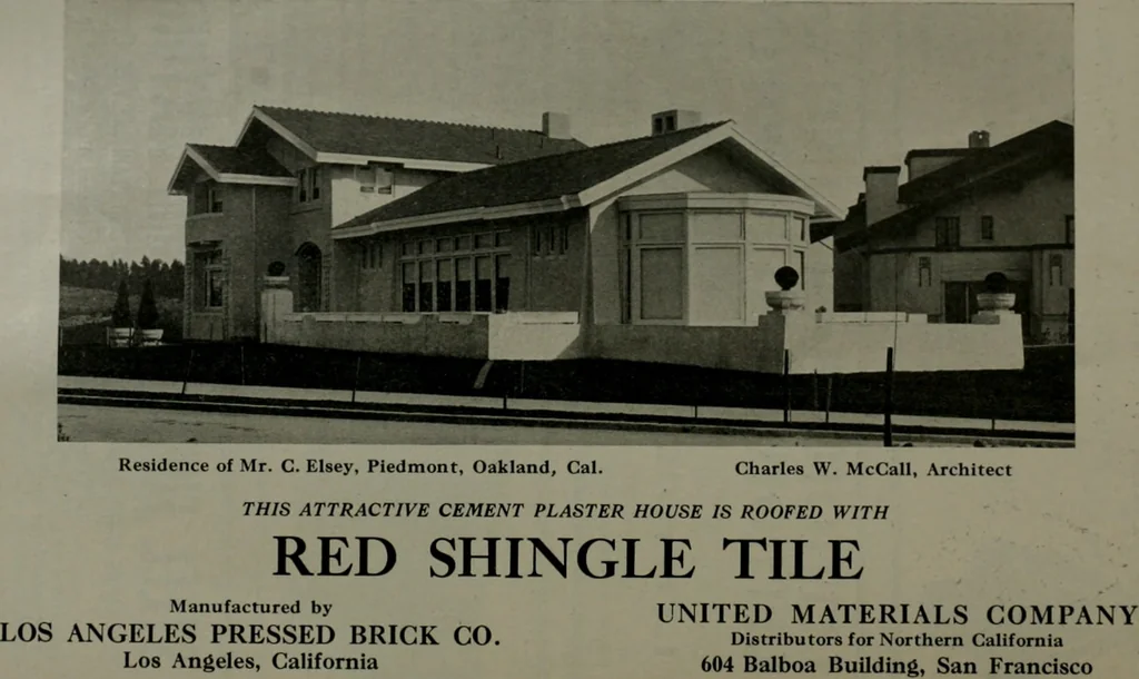 An illustration from The Architect & engineer of California and the Pacific Coast, 1905, leaf 499
