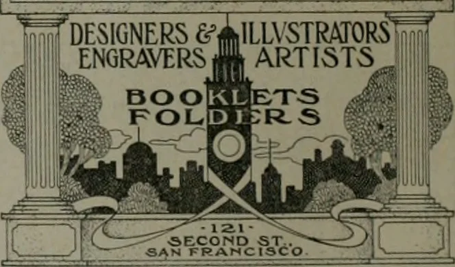 An illustration from The Architect & engineer of California and the Pacific Coast, 1905, leaf 527