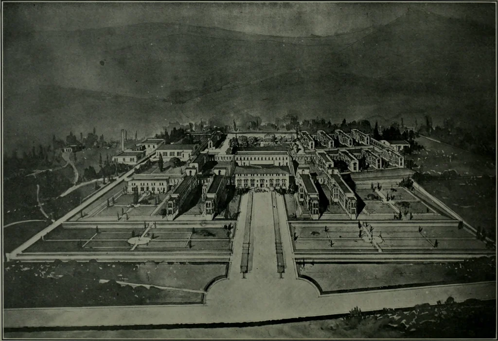 An illustration from The Architect & engineer of California and the Pacific Coast, 1905, leaf 55