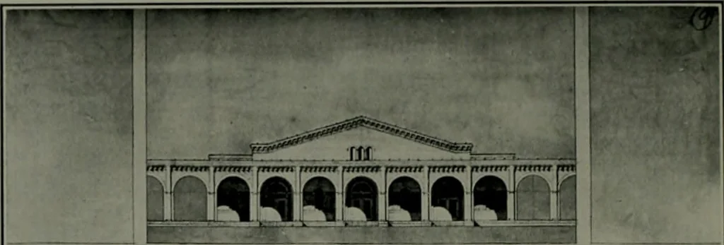 An illustration from The Architect & engineer of California and the Pacific Coast, 1905, leaf 59