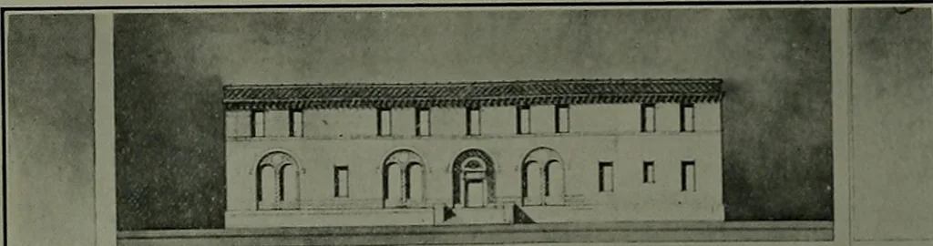 An illustration from The Architect & engineer of California and the Pacific Coast, 1905, leaf 60