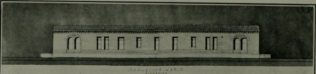 An illustration from The Architect & engineer of California and the Pacific Coast, 1905, leaf 61