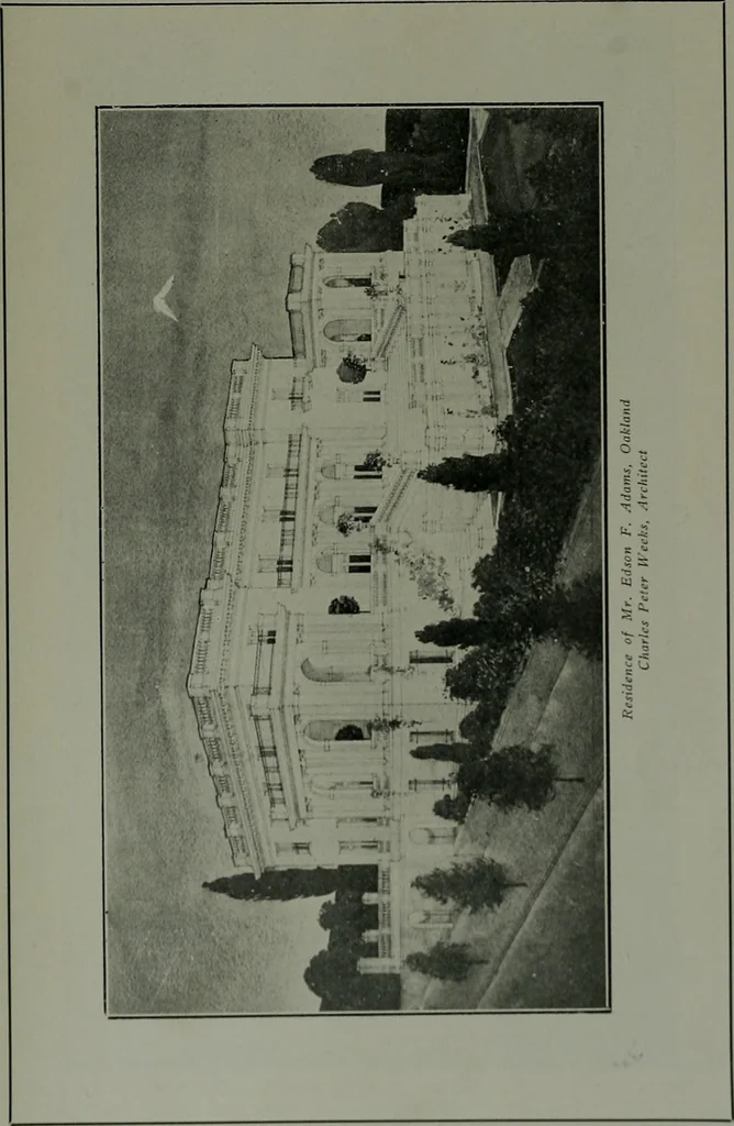 An illustration from The Architect & engineer of California and the Pacific Coast, 1905, leaf 64