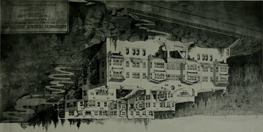 An illustration from The Architect & engineer of California and the Pacific Coast, 1905, leaf 67