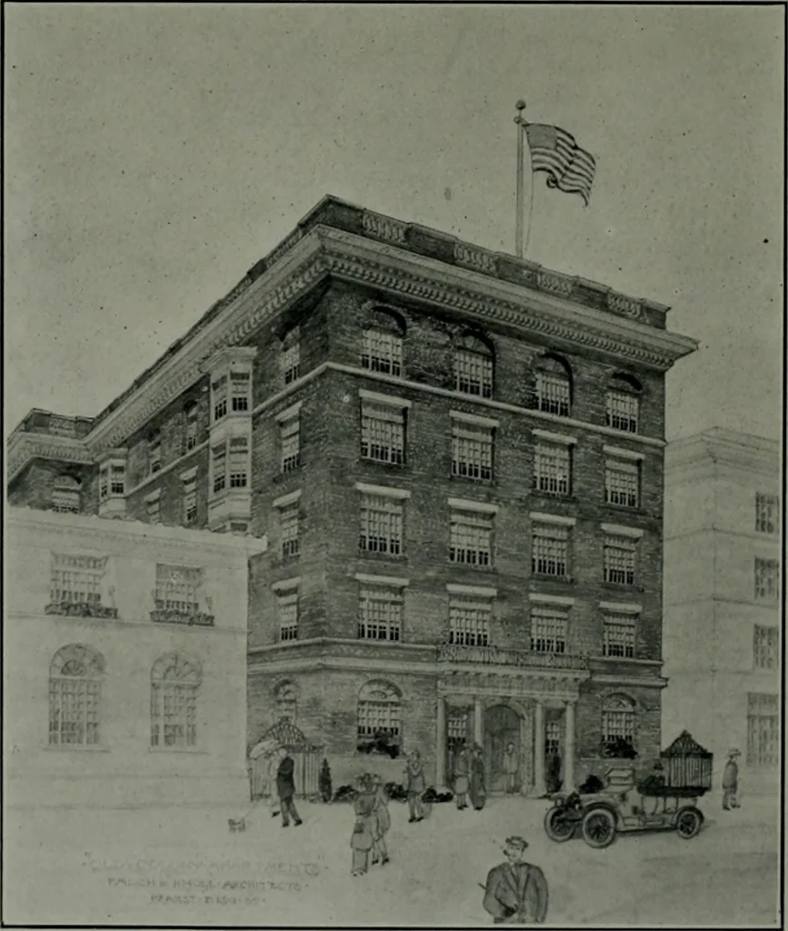 An illustration from The Architect & engineer of California and the Pacific Coast, 1905, leaf 83