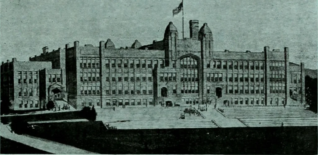 An illustration from The Architect & engineer of California and the Pacific Coast, 1905, leaf 130