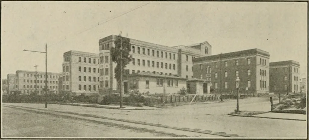 An illustration from The Architect & engineer of California and the Pacific Coast, 1905, leaf 143