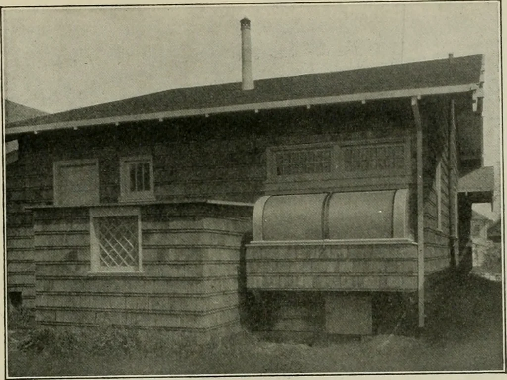 An illustration from The Architect & engineer of California and the Pacific Coast, 1905, leaf 148