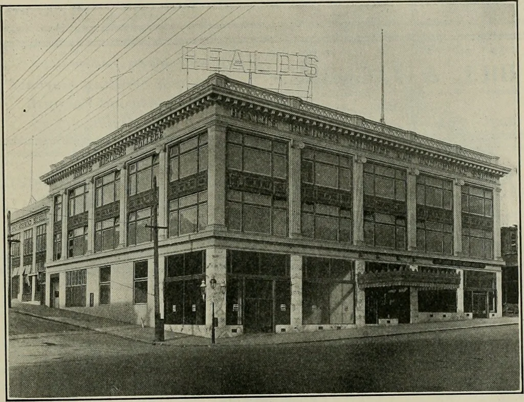 An illustration from The Architect & engineer of California and the Pacific Coast, 1905, leaf 176