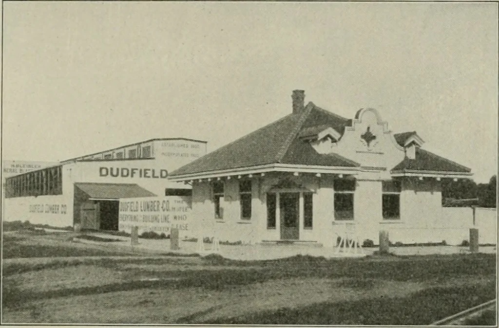 An illustration from The Architect & engineer of California and the Pacific Coast, 1905, leaf 178