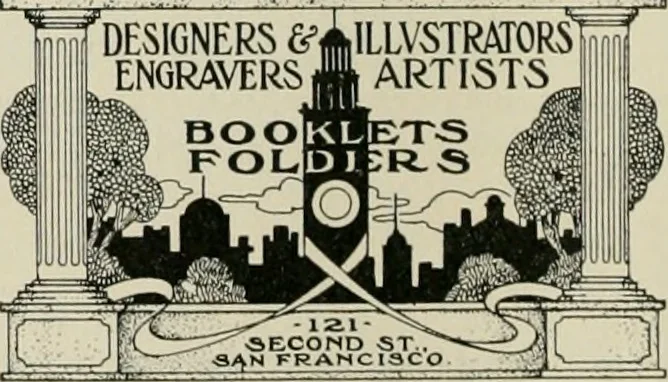 An illustration from The Architect & engineer of California and the Pacific Coast, 1905, leaf 185