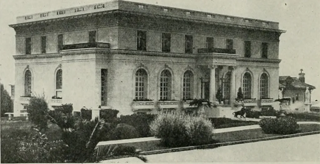 An illustration from The Architect & engineer of California and the Pacific Coast, 1905, leaf 211