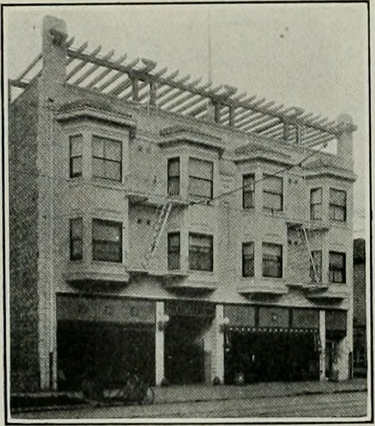 An illustration from The Architect & engineer of California and the Pacific Coast, 1905, leaf 218