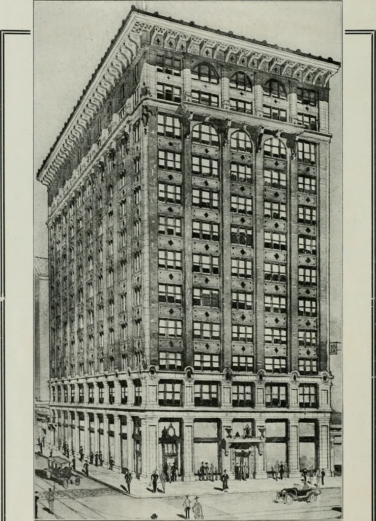 An illustration from The Architect & engineer of California and the Pacific Coast, 1905, leaf 219