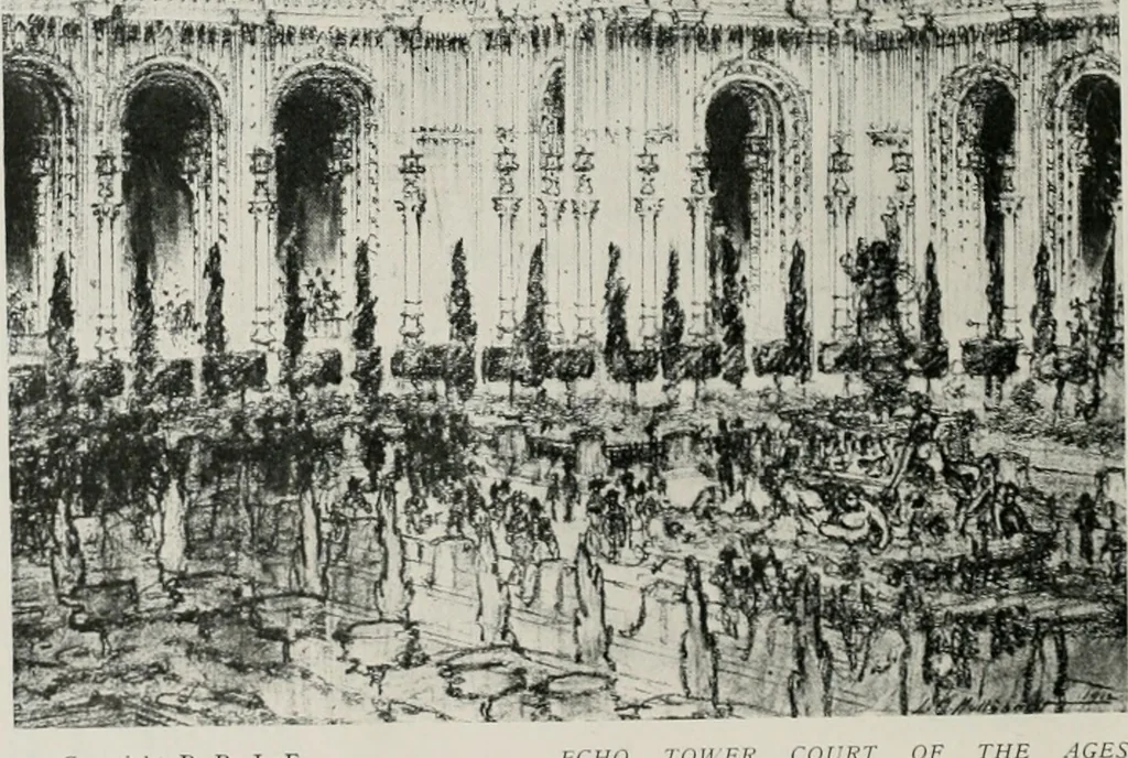 An illustration from The Architect & engineer of California and the Pacific Coast, 1905, leaf 235